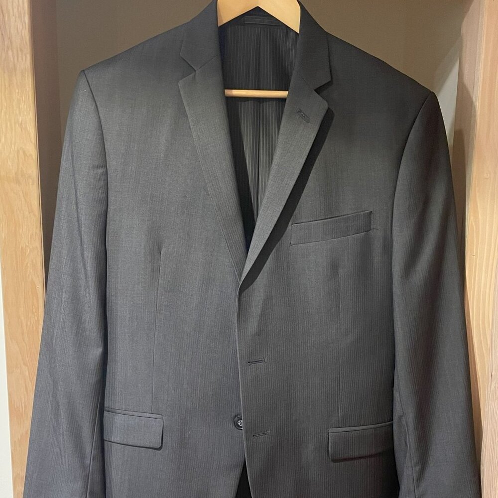 Charcoal Calvin Klein Slim Fit Suit